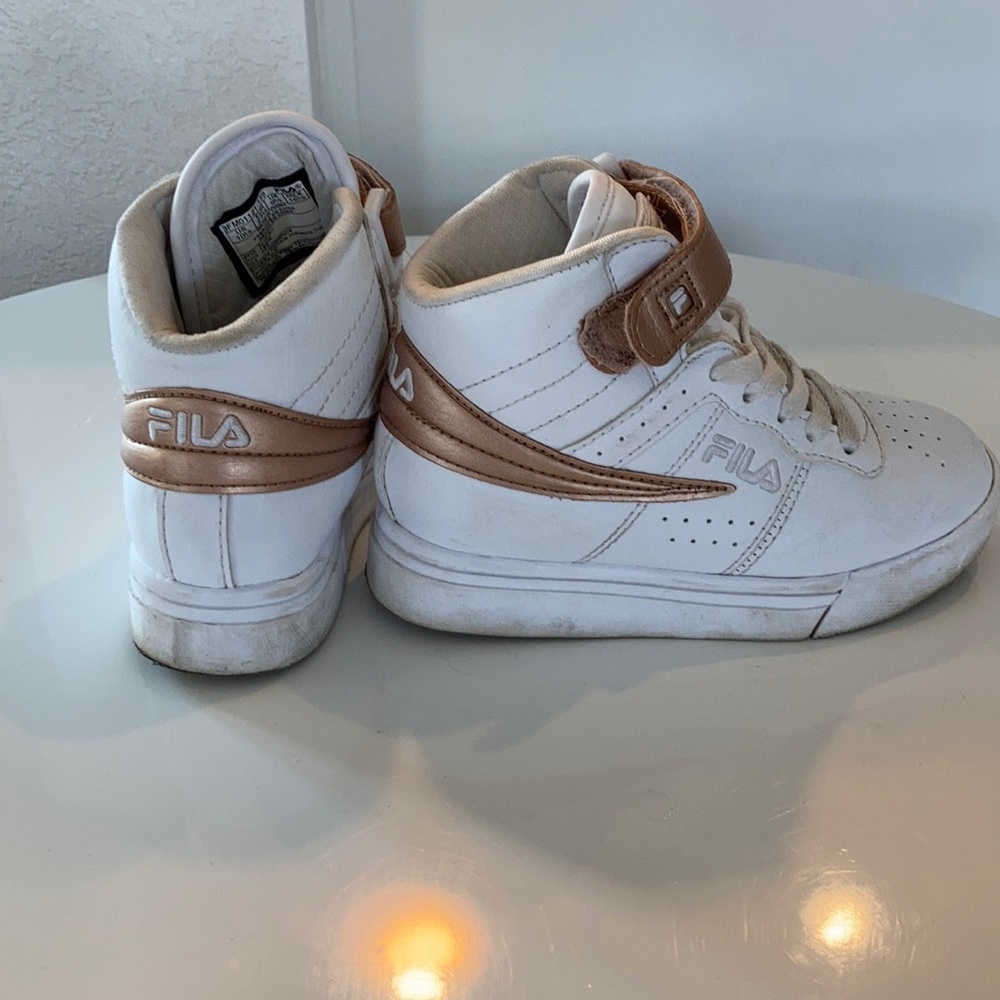 Girls fila high tops